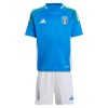 Conjunto (Camiseta+Pantalón Corto) Italia Primera Equipación Euro 2024 - Niño